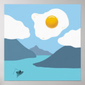 Poster Soleil frit (Devant)