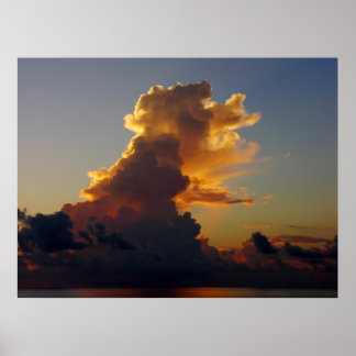 Poster Soleil glorieux