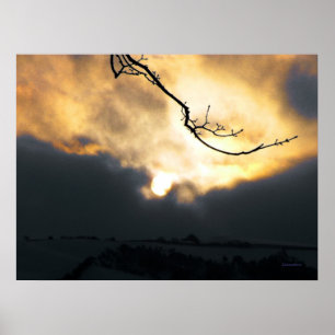 Poster Soleil hivernal