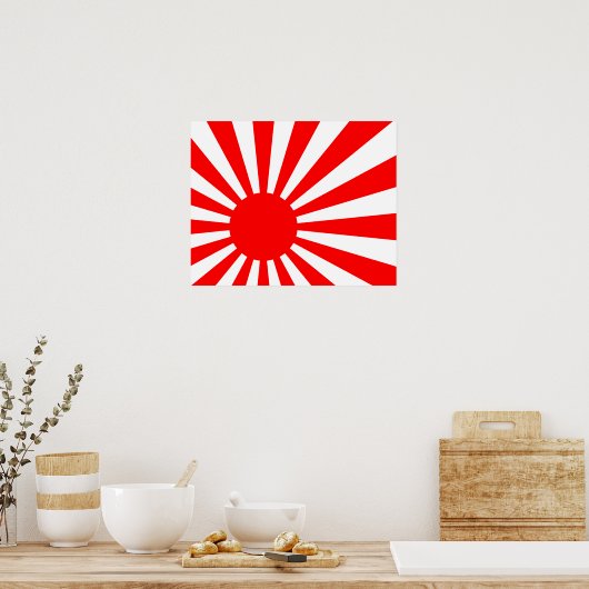 Poster Soleil levant (Cuisine)