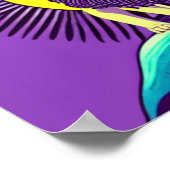 Poster Soleil Lion (Coin)