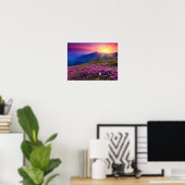 Poster Soleil matinal (Bureau à domicile)