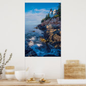 Poster Soleil matinal Au Phare De Bass Harbour (Cuisine)