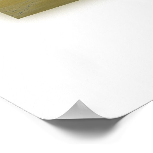 Poster soleil orange (Coin)