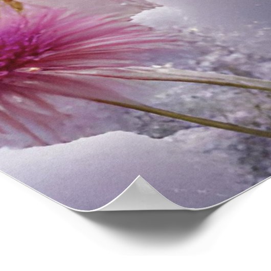 Poster Soleil papillon (Coin)