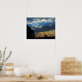 Poster Soleil Rayons Ciel Spirituel : Victoria Australia  (Cuisine)