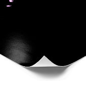 Poster Soleil rose (Coin)