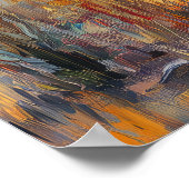 Poster Soleil Salutation - Solde intérieur en expressif (Coin)