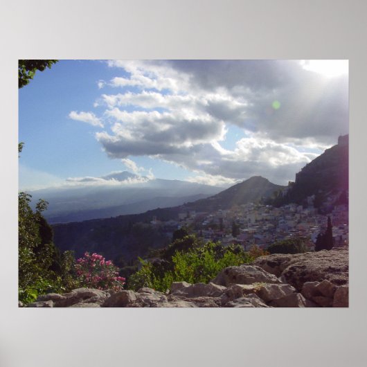 Poster Soleil sicilien (Devant)