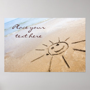 Poster Soleil Sur La Plage