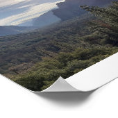 Poster Soleil sur la vallée Yosemite Photographie couleur (Coin)