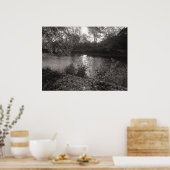 Poster Soleil sur le Taff, Bute Park, Cardiff (Cuisine)