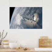 Poster Soleil Sur Les Eaux De La Terre. (Cuisine)