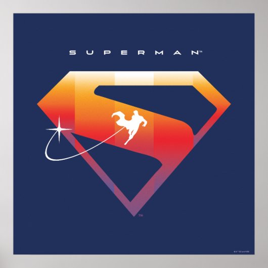 Poster Soleil Tourner Superman Shield (Devant)