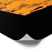 Poster Soleil tropical, palmiers et oiseaux (Coin)