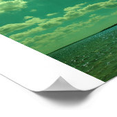 Poster Soleil vert (Coin)