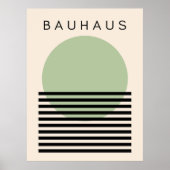 Poster Soleil vert du Bauhaus (Devant)