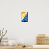 Poster Soleil vintage et Surf en Australie Voyage (Cuisine)