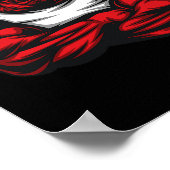 Poster Solide comme Bull Bodybuilding (Coin)