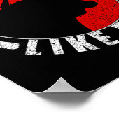 Poster Solide Comme Taureau Bodybuilding Et Alimentation  (Coin)