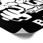 Poster Solide Comme Un Bâtiment À Taureau 7 (Coin)