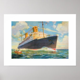 Poster Solides solubles Brême en mer