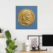 Poster Solidus de Constantine I (Bureau à domicile)