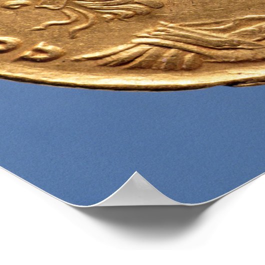 Poster Solidus de Constantine II César cuirassé (Coin)