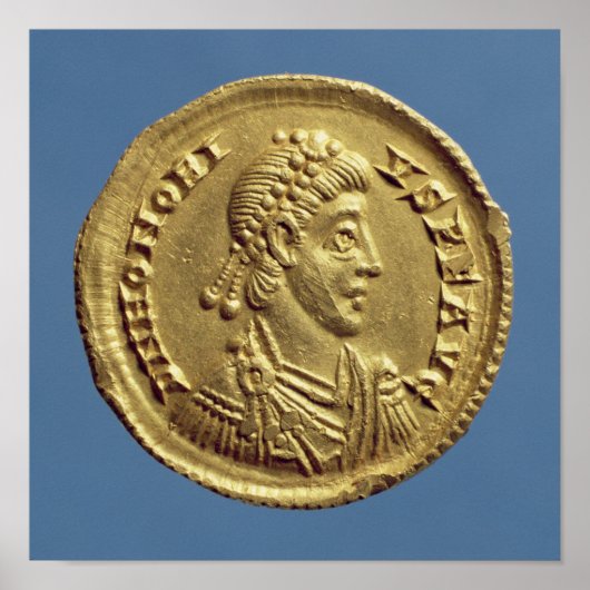 Poster Solidus de rideaux Honorius, cuirassé (Devant)