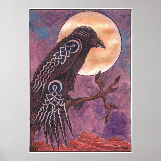 Poster "Solitaire du désert" (Devant)