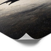 Poster Solitary Seagull by the Shore (Coin)