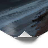 Poster Solitary Walker Storm Cloud Gateway (Coin)