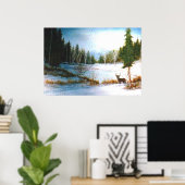 Poster Solitude (Bureau à domicile)