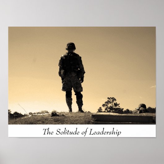 Poster Solitude (Devant)