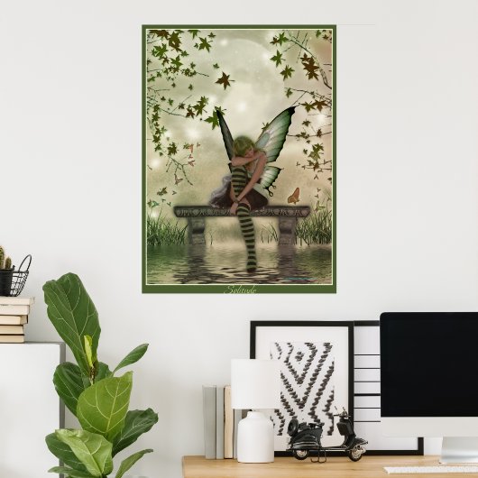 Poster Solitude (Bureau à domicile)