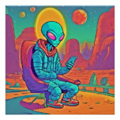 Poster Solitude Alien libérée (Devant)