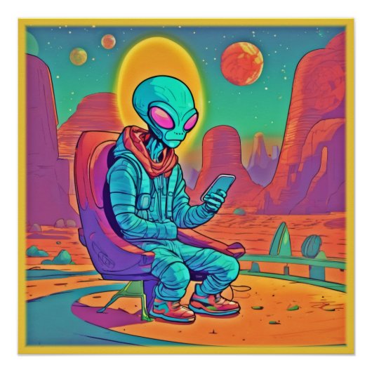 Poster Solitude Alien libérée (Devant)