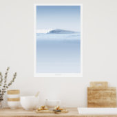 Poster Solitude bleue (Cuisine)