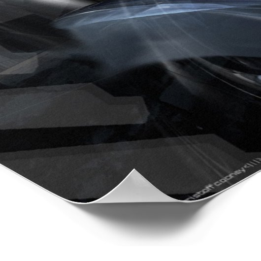 Poster Solitude cristalline (Coin)