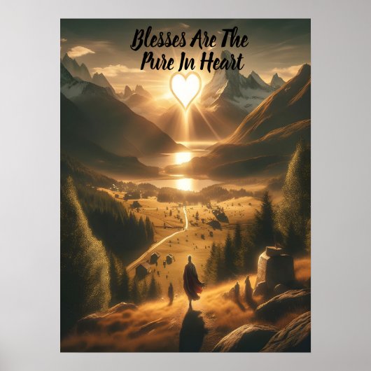 Poster Solitude dans les montagnes (Devant)