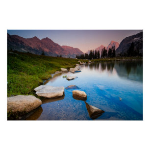 Poster Solitude de lac