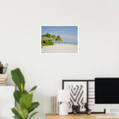 Poster Solitude des Maldives (Bureau à domicile)