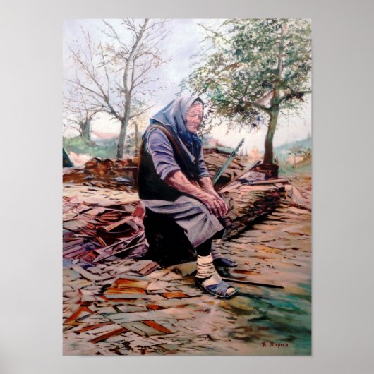 Poster Solitude/Soidade/Loneliness (Devant)