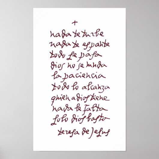 Poster Solo Dios basta (Ne vous inquiétez pas) (Devant)