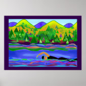 Poster Solo en eau libre (Devant)