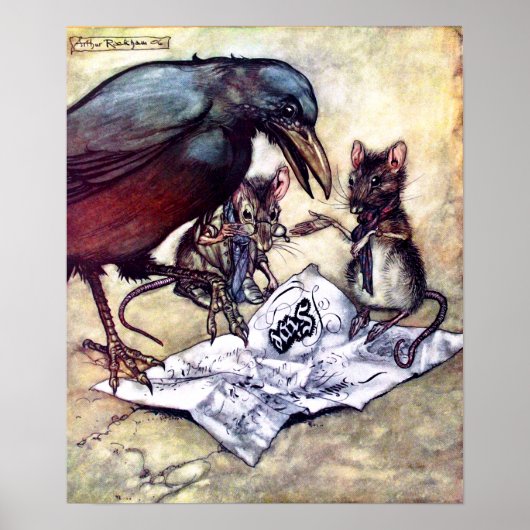 Poster Solomon Caw et Assistants (Devant)