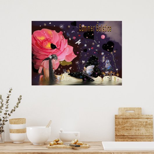 Poster Solstice d'été ! (Cuisine)