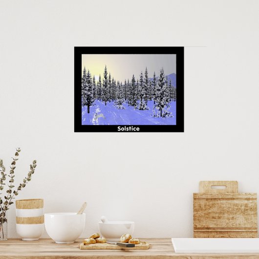 Poster Solstice d'hiver (Cuisine)