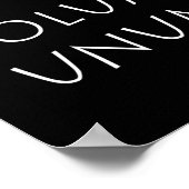 Poster Solum de la poésie (Coin)