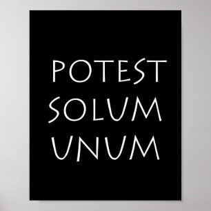 Poster Solum de la poésie